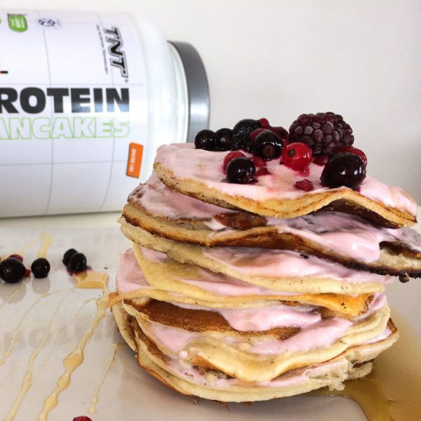 TNT Protein Pancakes Anwendung