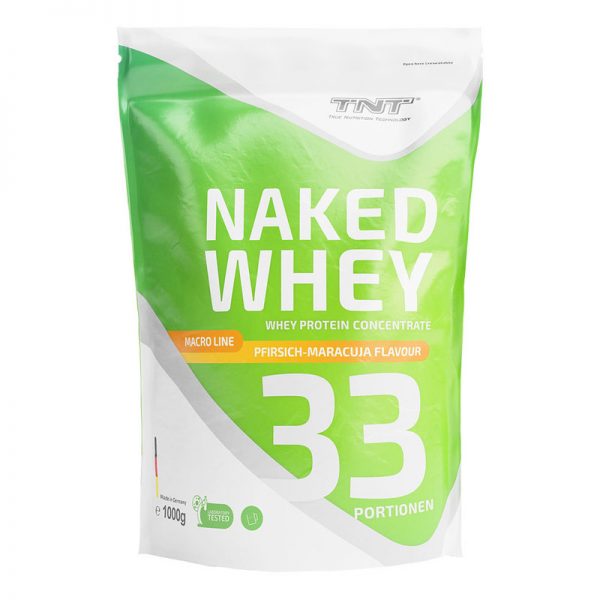 tnt naked whey pfirsich maracuja
